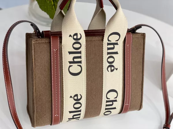 Affordable TO CHLOÉ small woody tote bag 0114