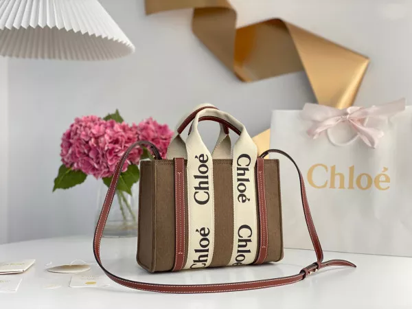 Affordable TO CHLOÉ small woody tote bag 0114