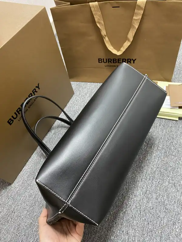 TO BURBERRY Medium Check Tote bag-34*14*28CM 0207