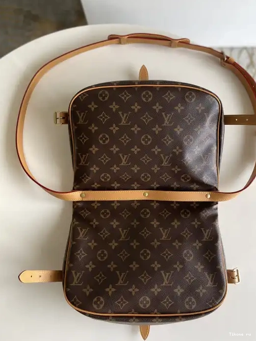 TO Saumur LOUIS bag-28*11*20CM VUITTON 0211