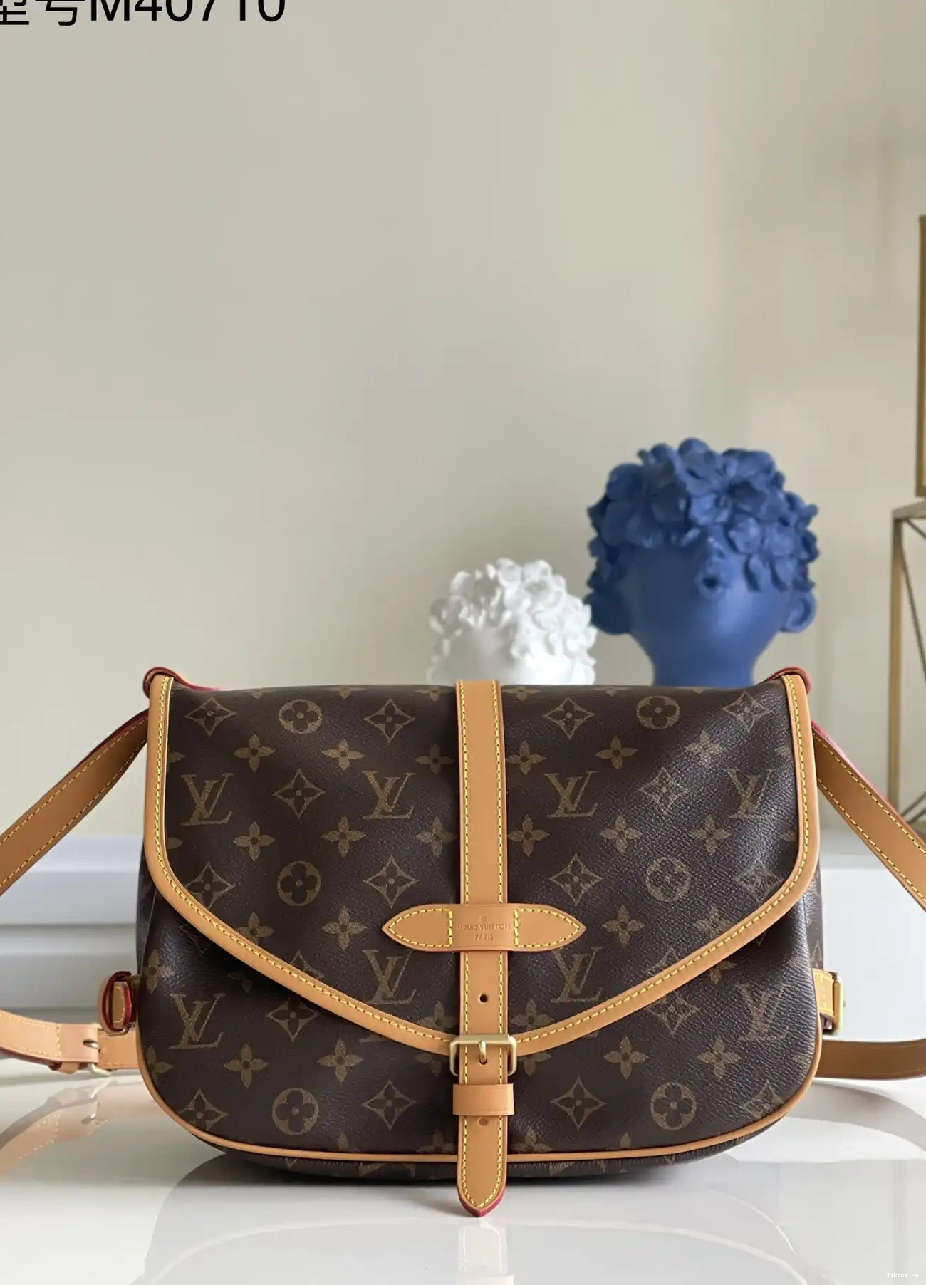 TO Saumur LOUIS bag-28*11*20CM VUITTON 0211