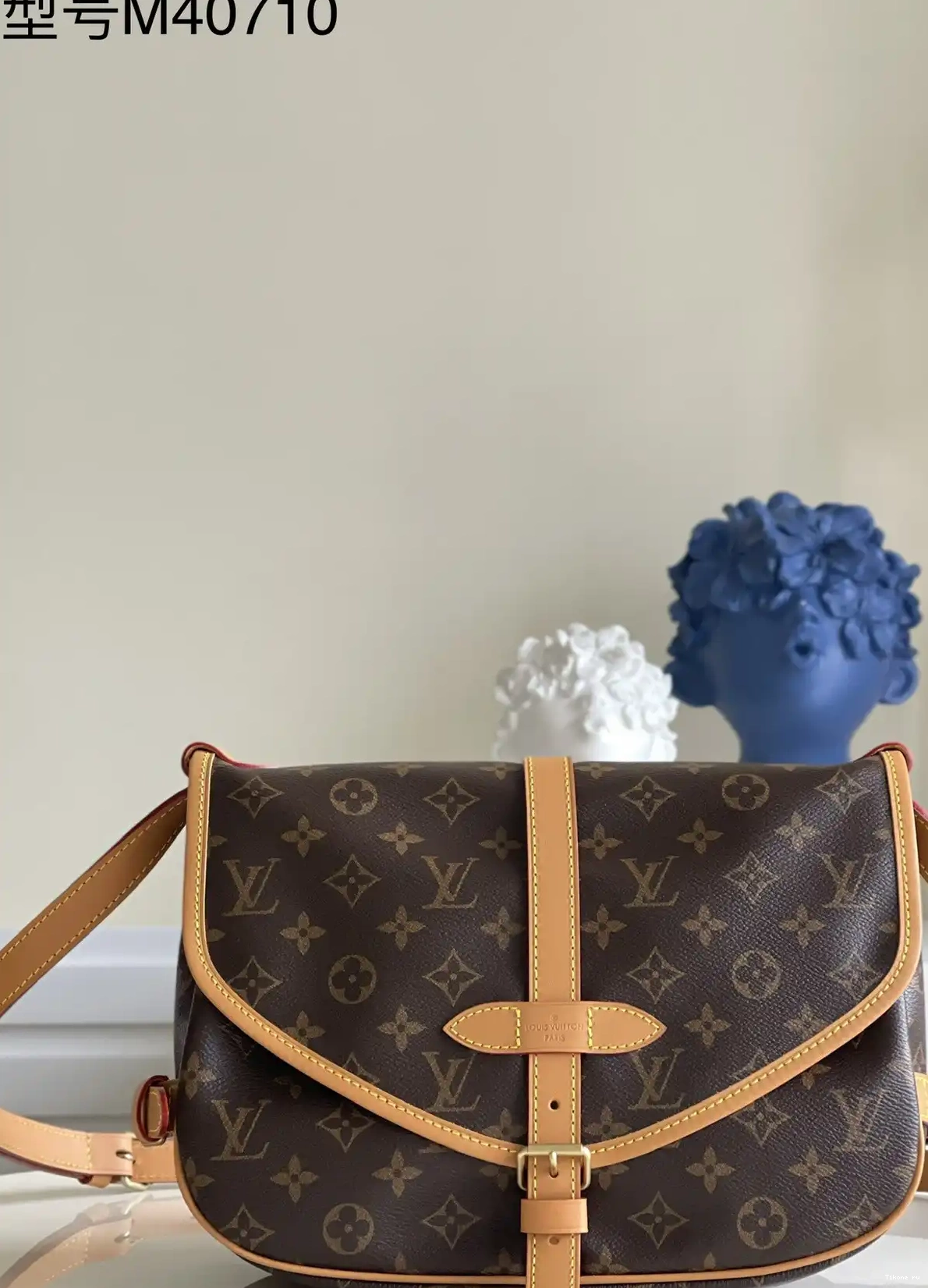 TO Saumur LOUIS bag-28*11*20CM VUITTON 0211