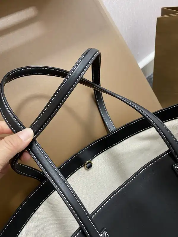 TO BURBERRY Medium Check Tote bag-34*14*28CM 0207