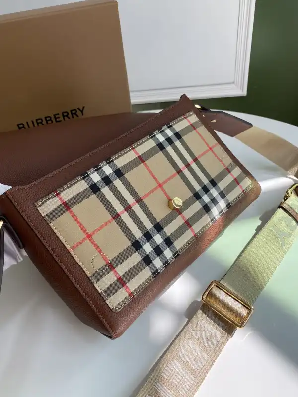 TO BURBERRY Note Crossbody Bag-25-8.5-18cm 0207