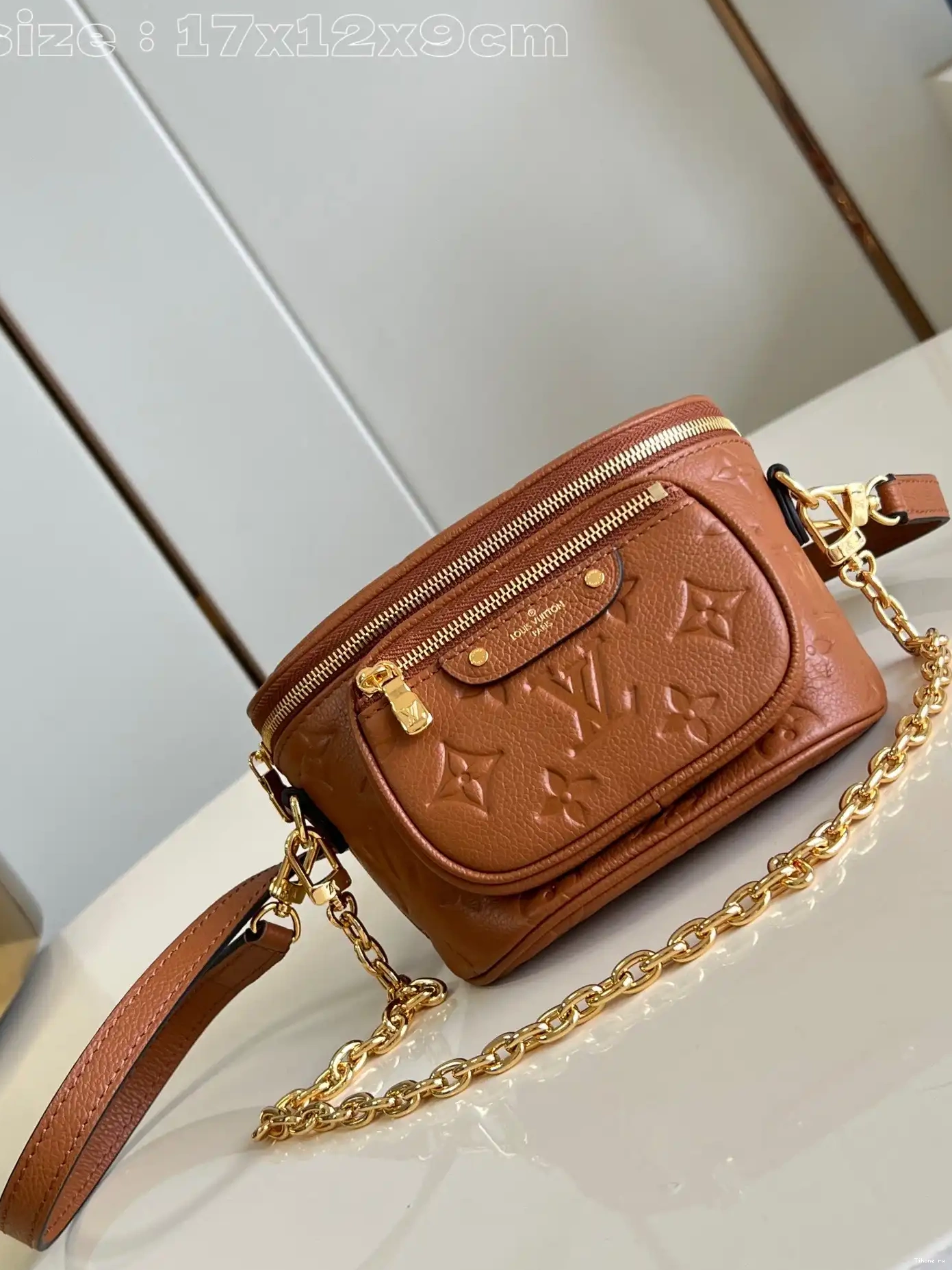 TO MINI LOUIS BUMBAG-17-12-9.5CM VUITTON 0221