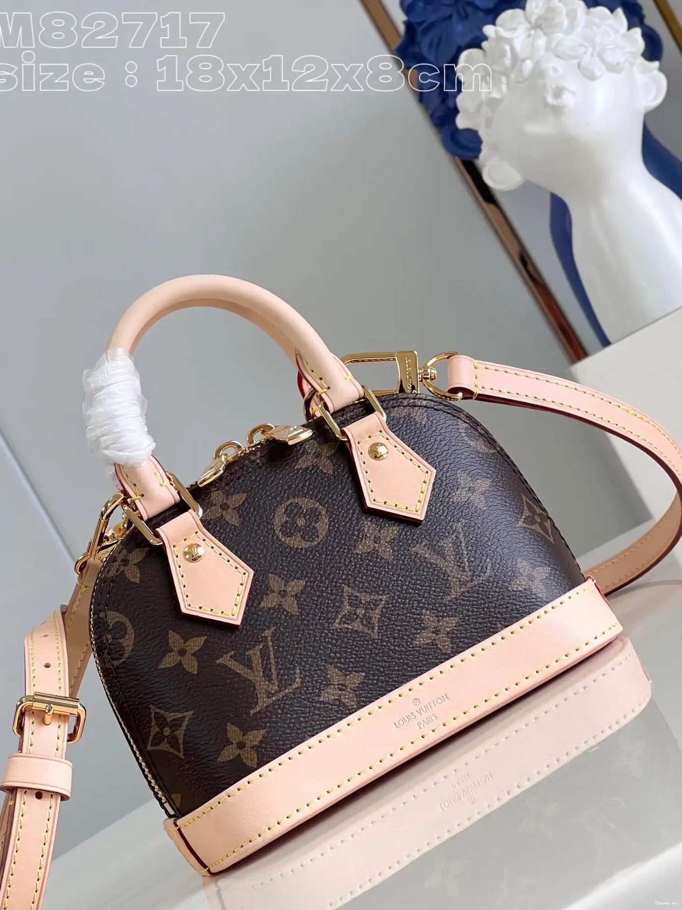 TO VUITTON Nano Alma LOUIS 0216