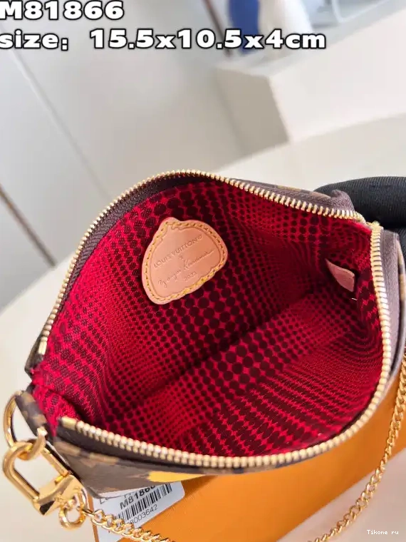 TO VUITTON X MINI LOUIS ACCESSOIRES POCHETTE YK 0221