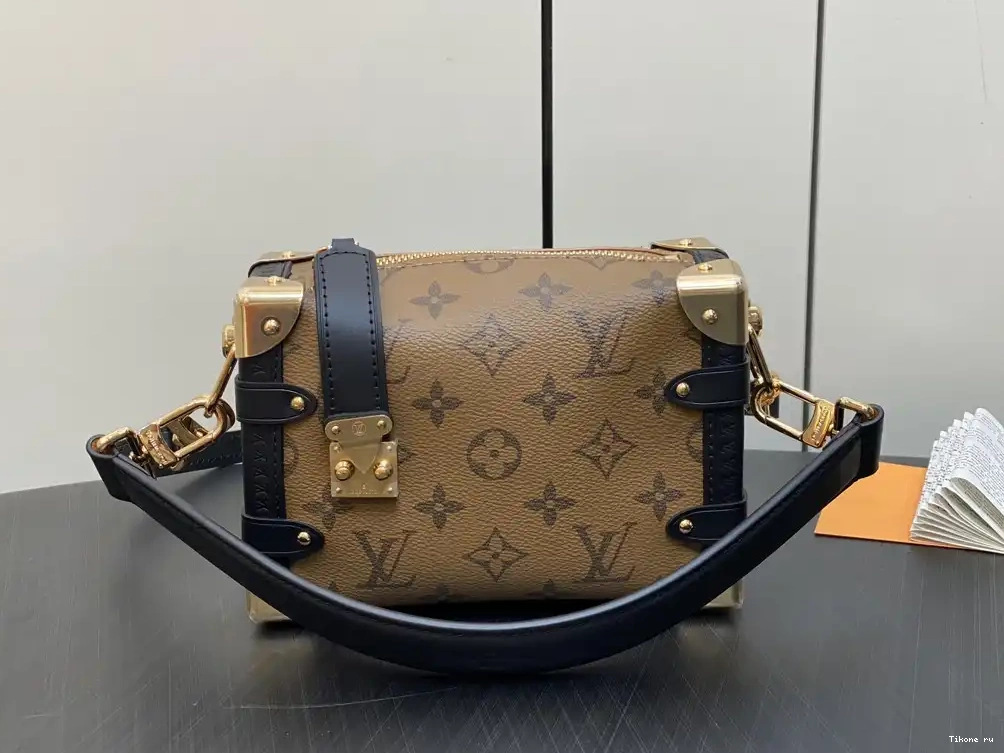 TO PM-18×12.5×8cm SIDE LOUIS TRUNK VUITTON 0318