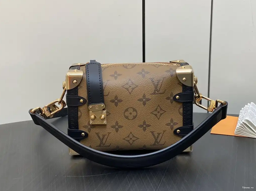 TO PM-18×12.5×8cm SIDE LOUIS TRUNK VUITTON 0318